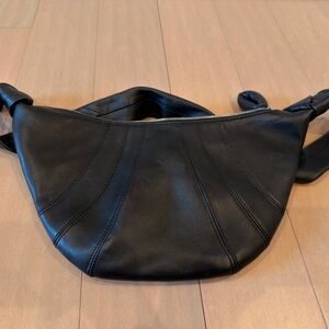 Lemaire Black Leather Bag